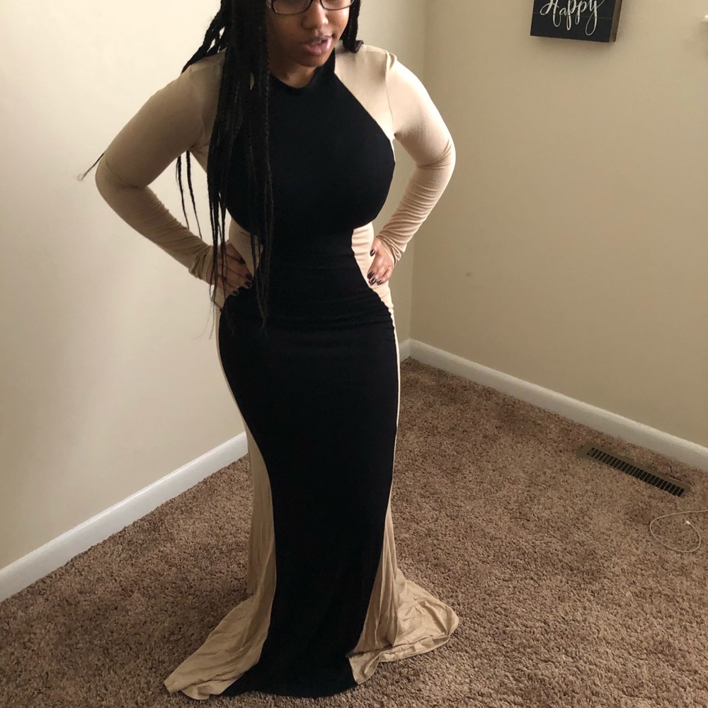 Semi-formal gown